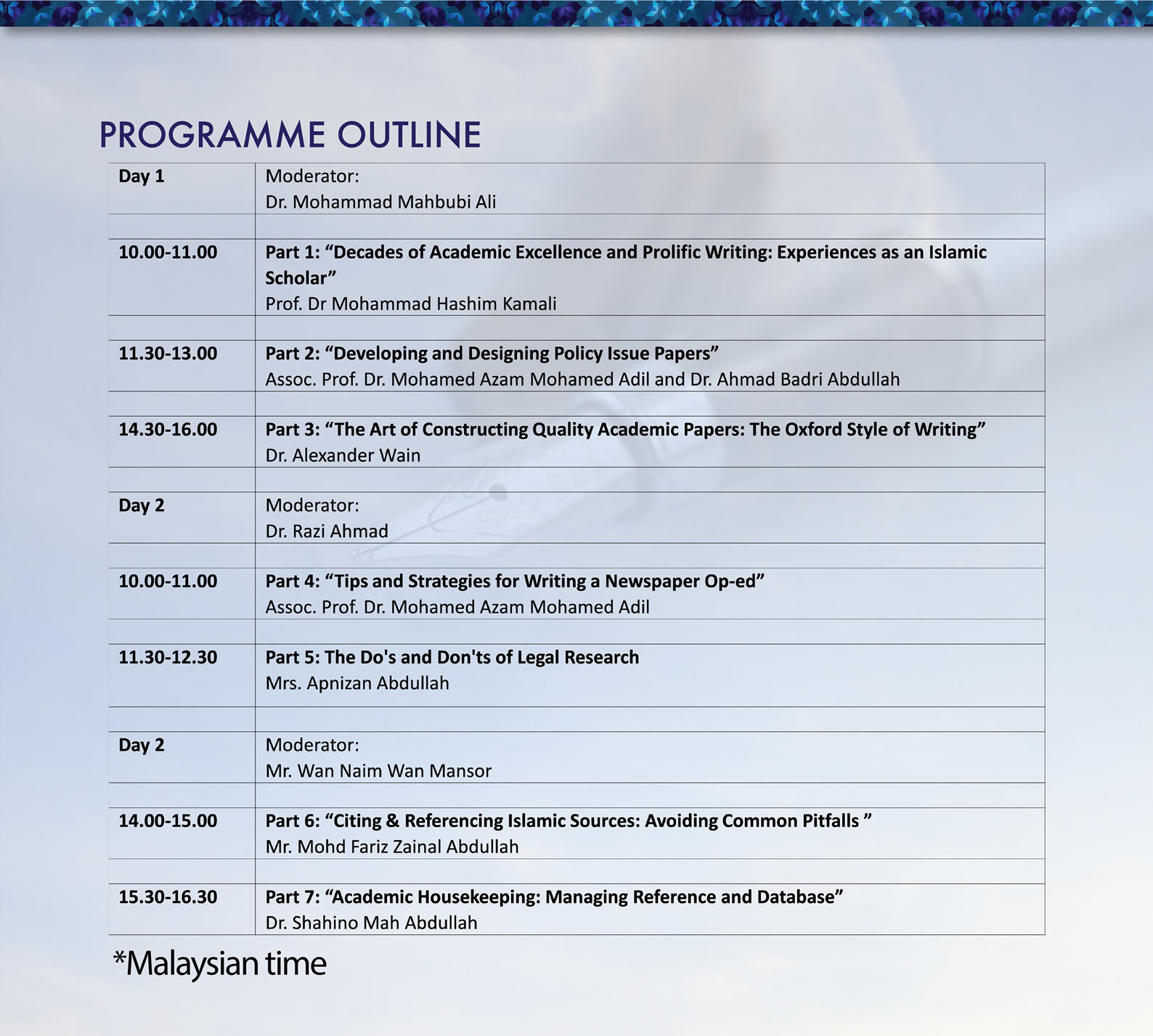 research camp programme 05
